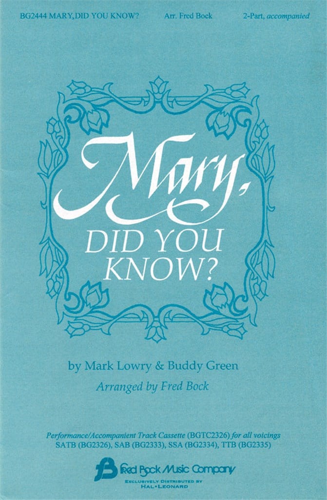 Mary Did You Know?