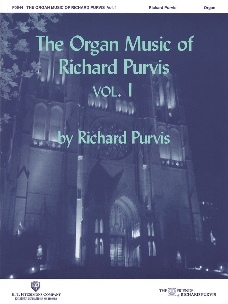Organ Music Of Richard Purvis #1