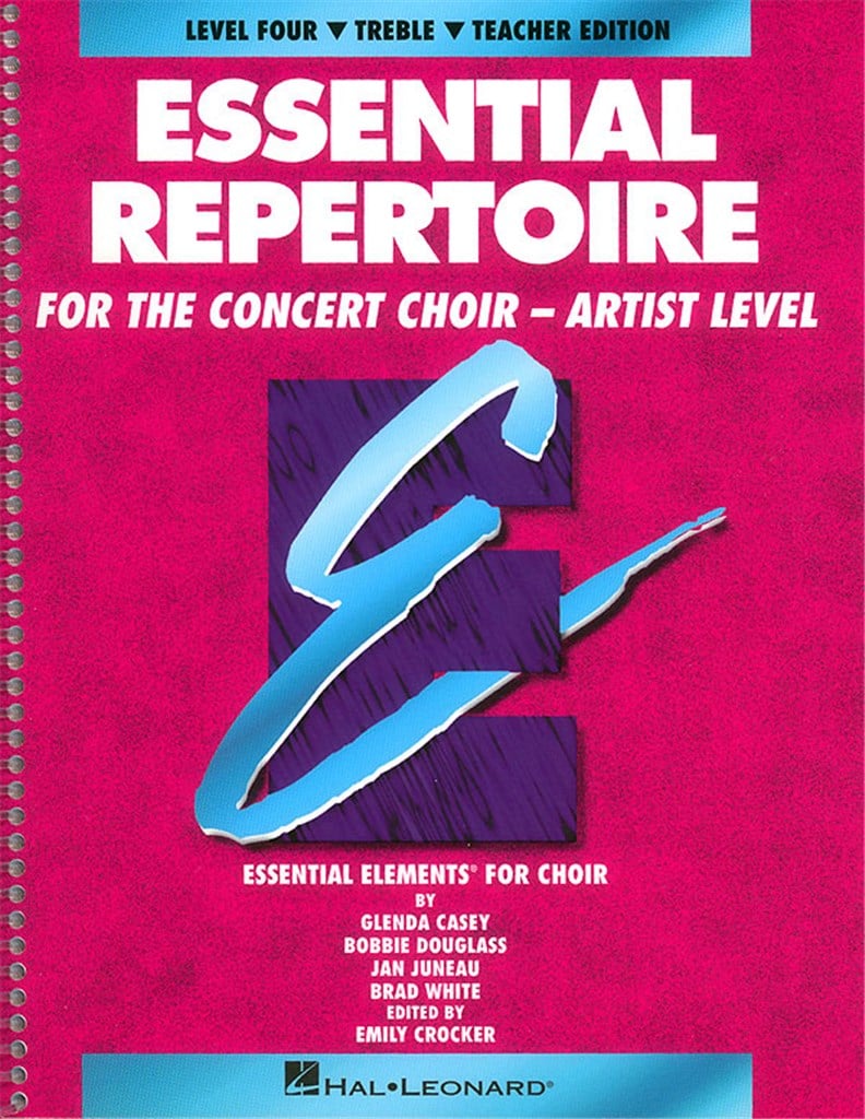Essential Repertoire for the Concert Choir