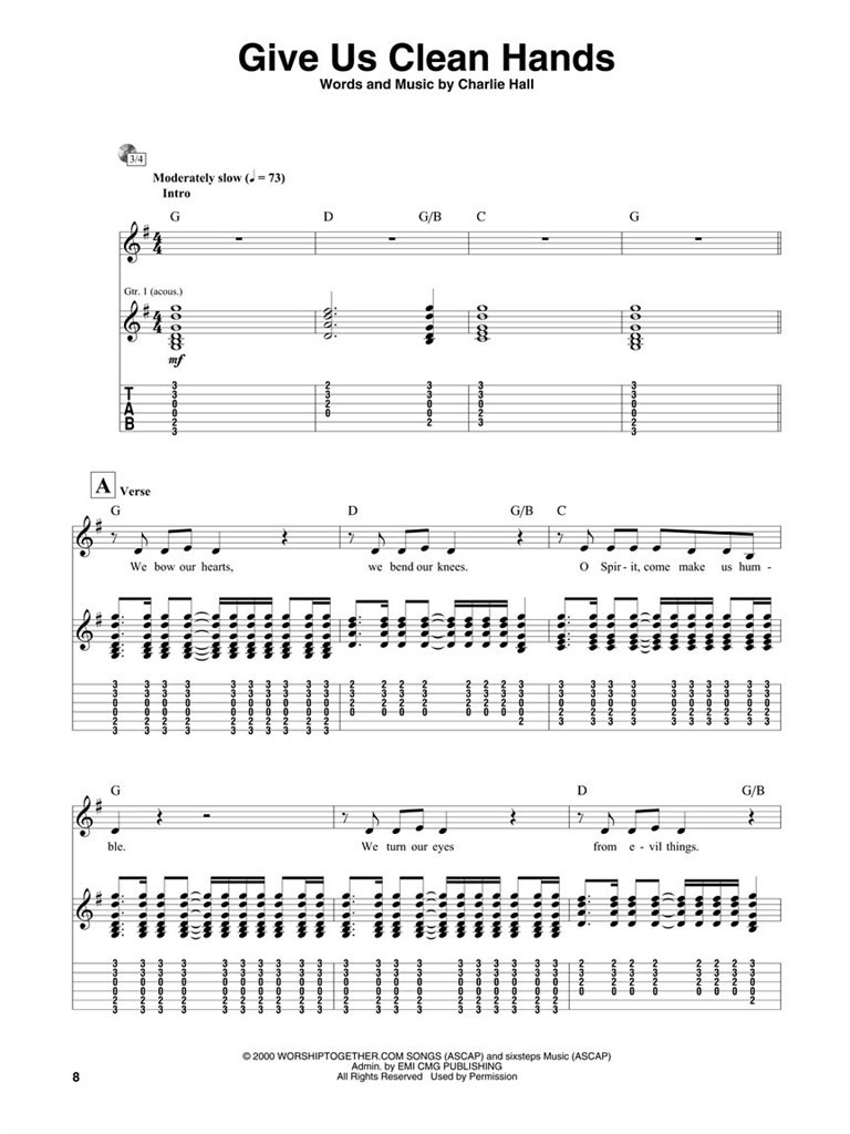 Here I Am To Worship - Guitar Edition