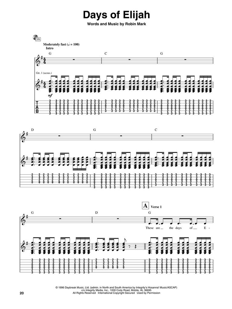 How Great Is Our God - Guitar Edition