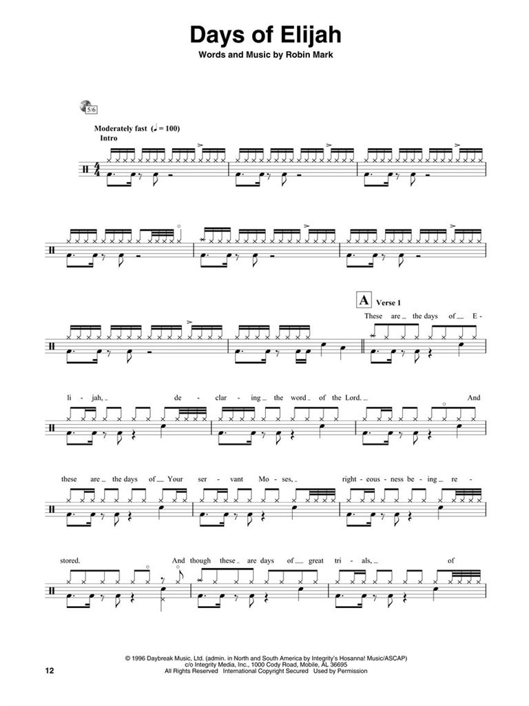 How Great Is Our God - Drums Edition