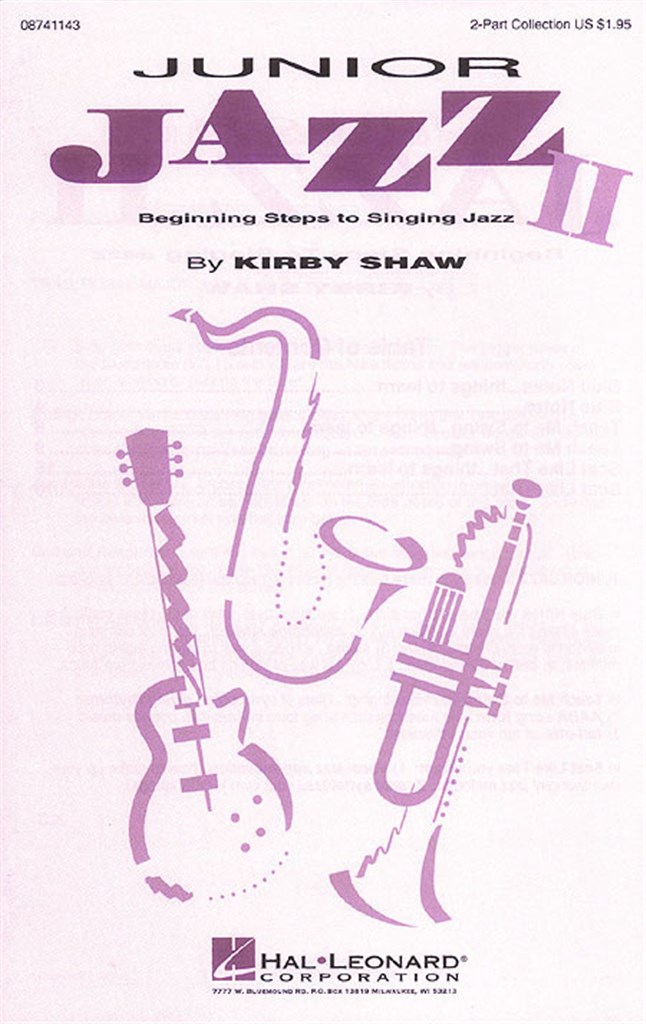 Junior Jazz II - Beginning Steps to Singing Jazz