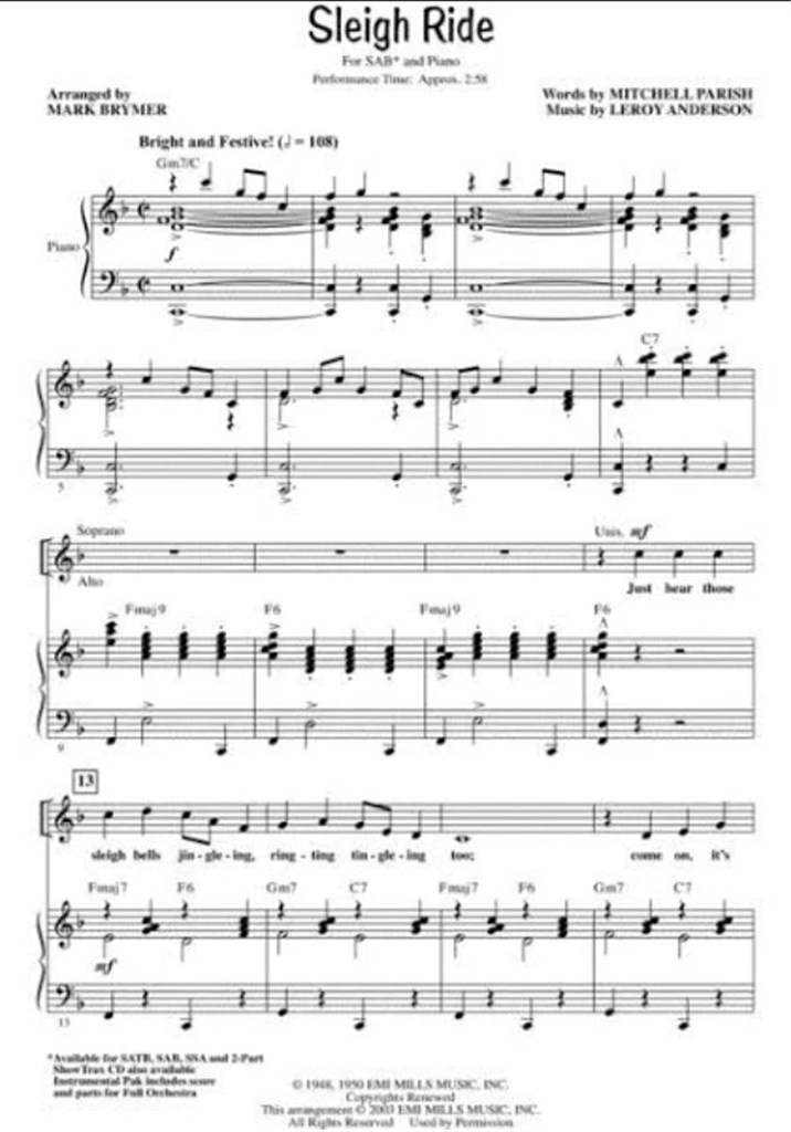 Sleigh Ride