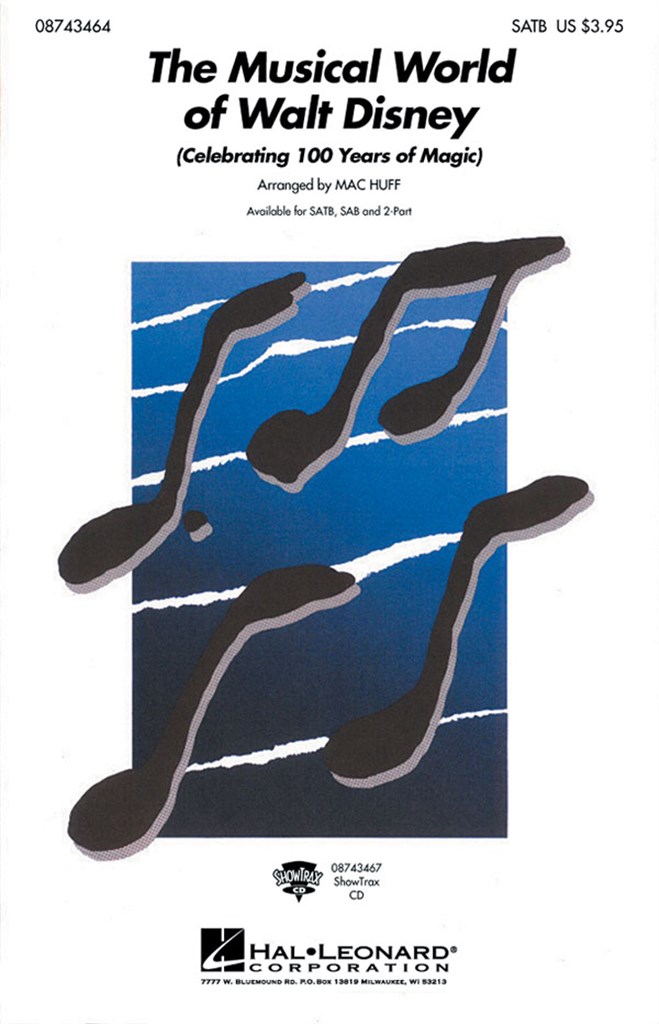 The musical world of Walt Disney 'medley' (SATB)