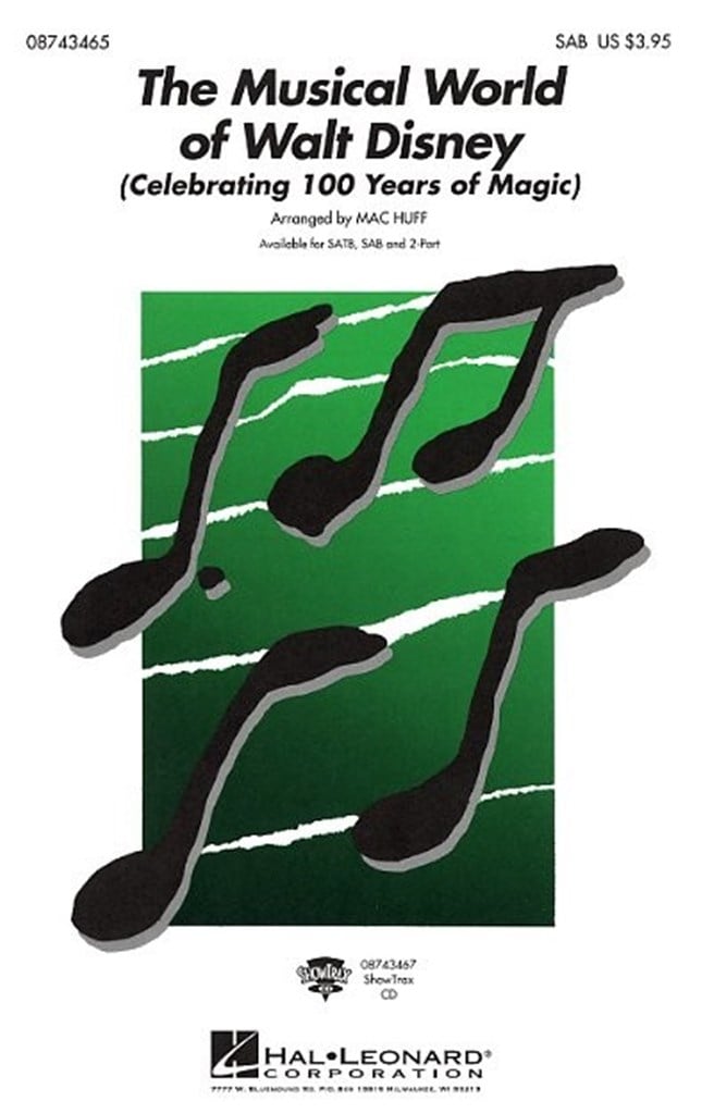 The musical world of Walt Disney 'medley' (SAB)