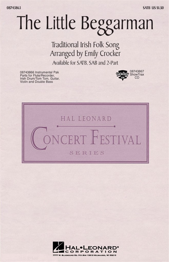 The little beggarman (SATB)