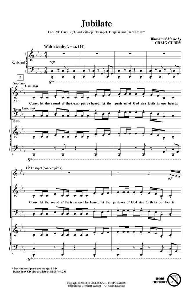 Jubilate and Benedictus