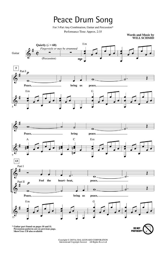 Peace drum Song