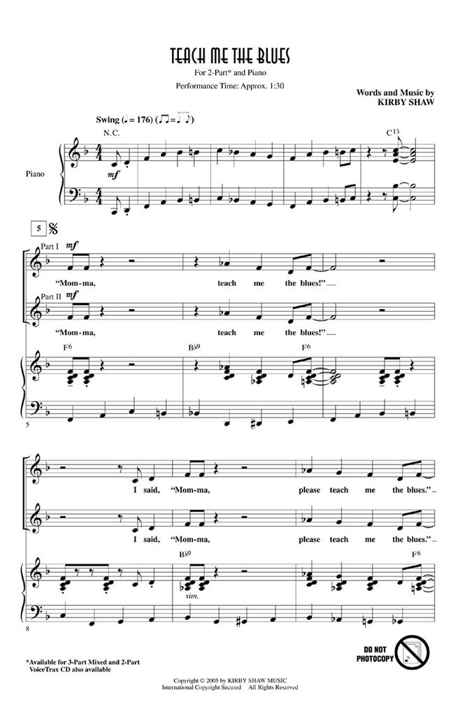Teach me the Blues