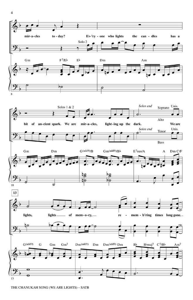 The Chanukah Song We Are Lights