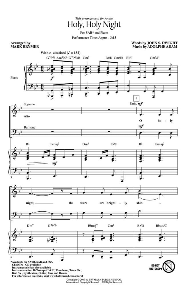 Holy, Holy Night