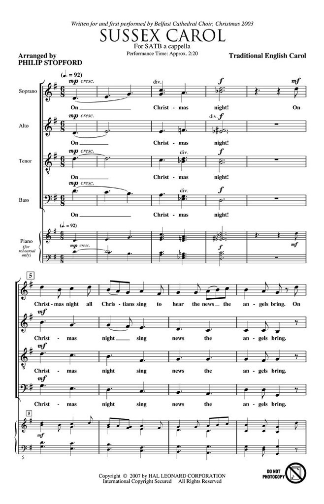 The Sussex Carol