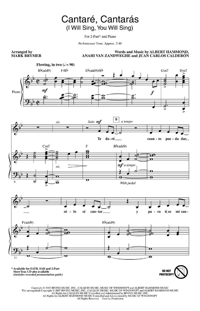 Cantare, Cantaras