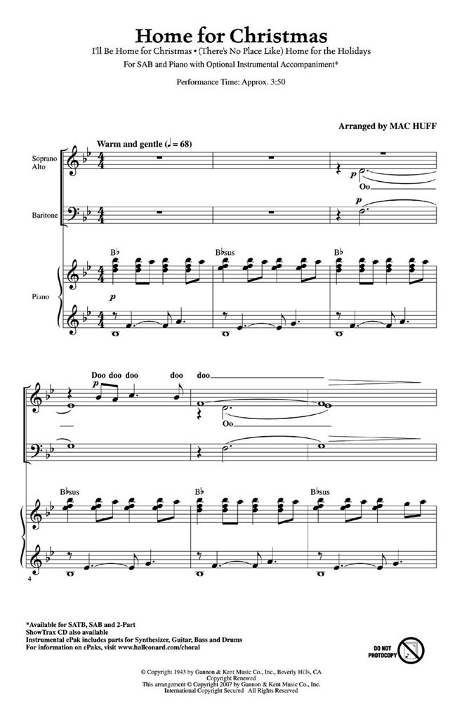 Home for Christmas (Medley)