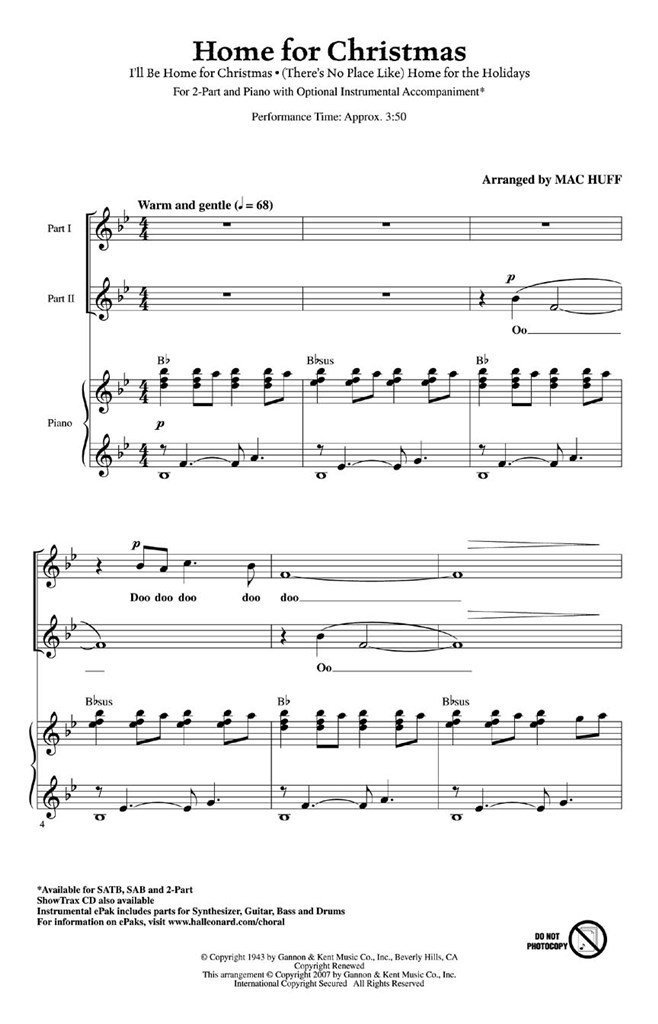 Home for Christmas (Medley)