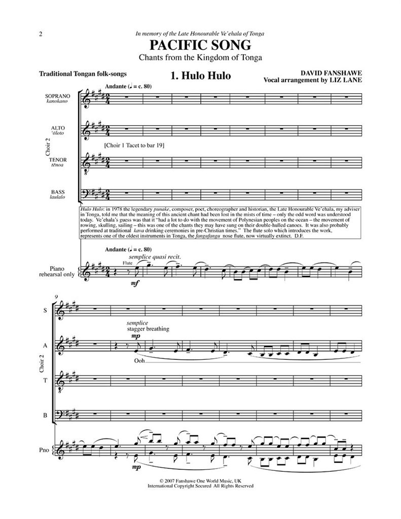 Pacific Song