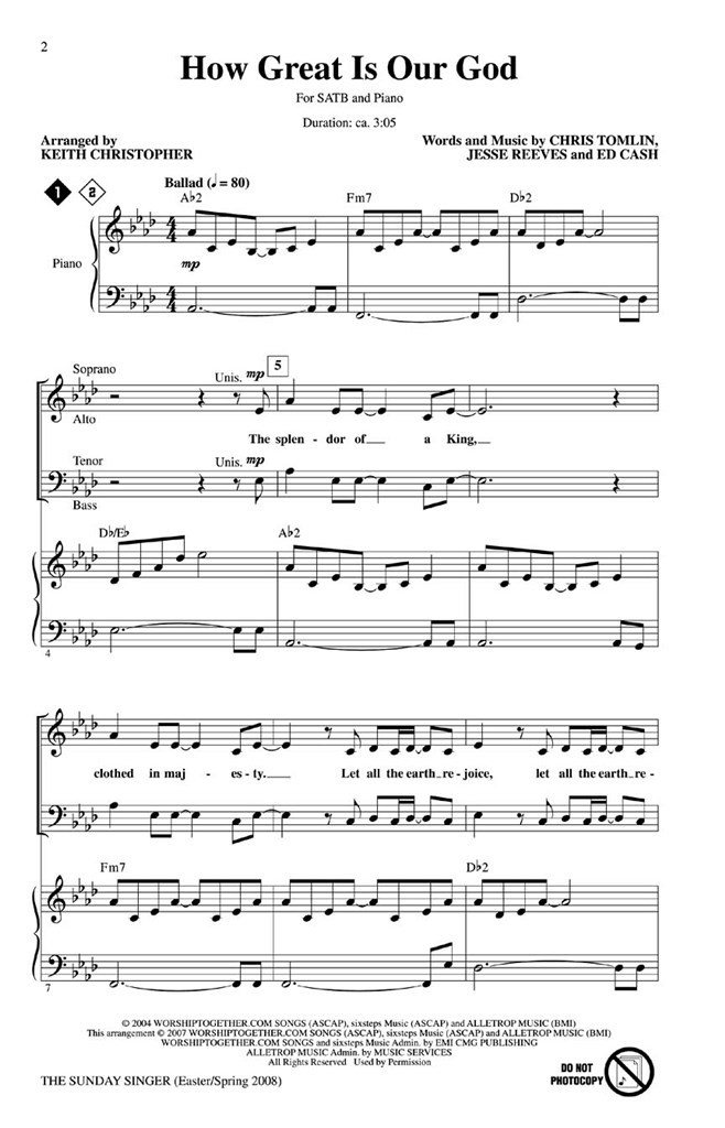 The Sunday Singer - Easter/Spring 28