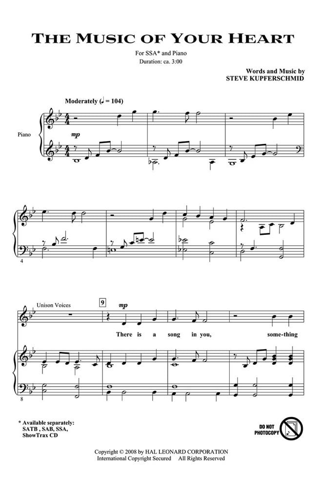The Music of Your Heart