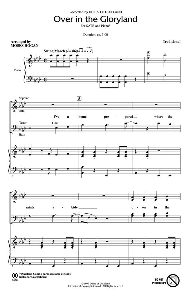 Over in the Gloryland