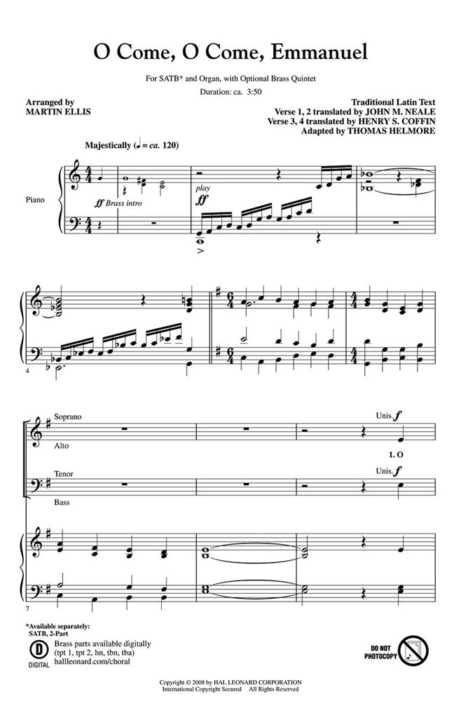 O Come, O Come, Emmanuel