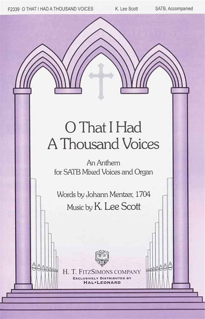 O That I Had A Thound Voices