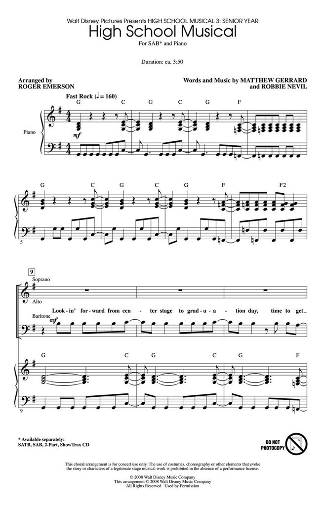 High School Musical(from High School Mus.3)