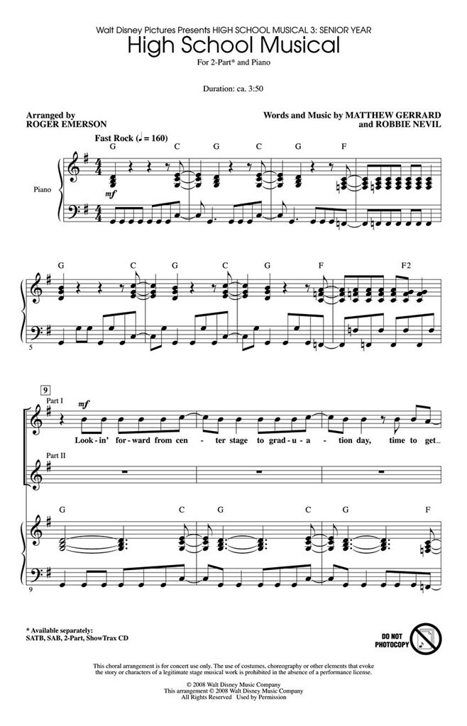 High School Musical(from High School Mus.3)
