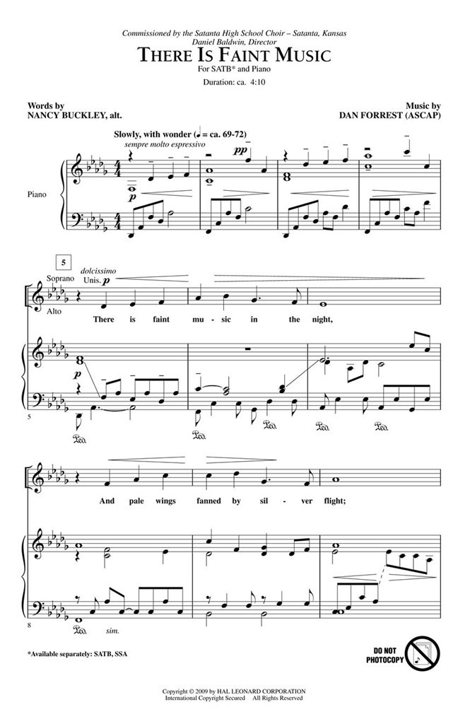 There Is Faint Music