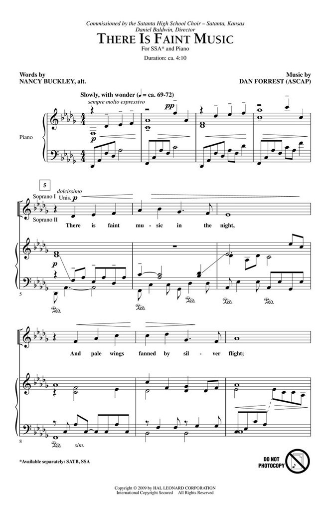 There is Faint Music