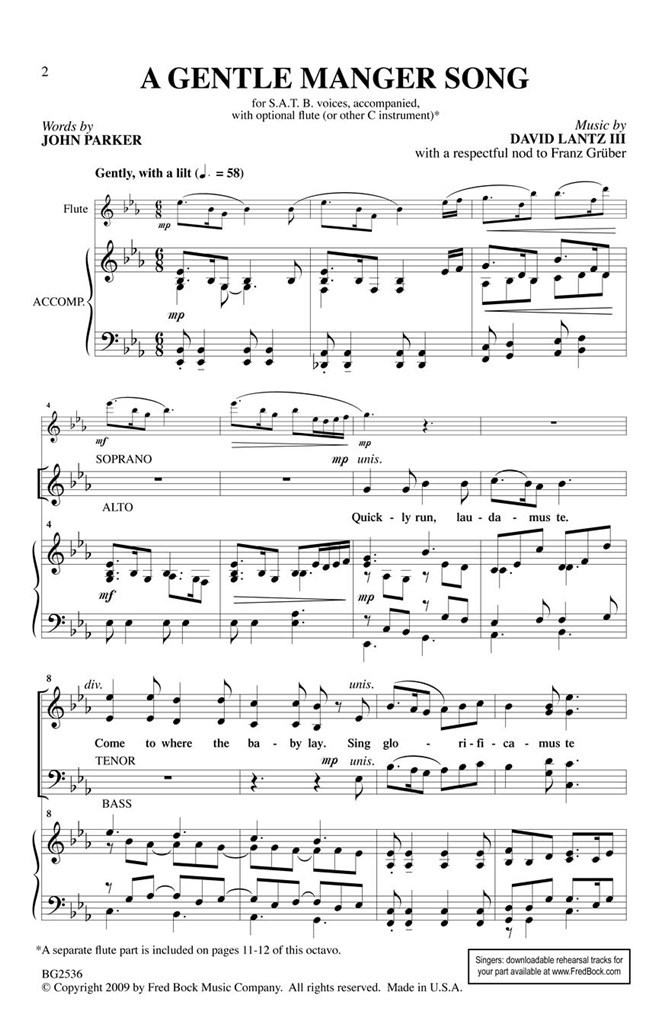 A Gentle Manger Song