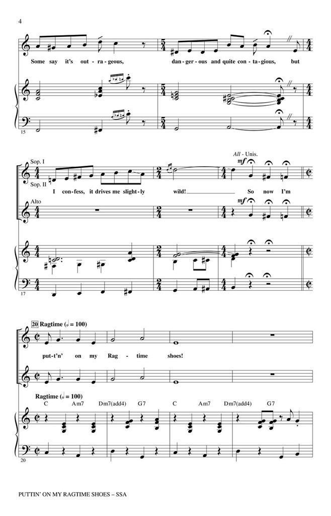 Puttin' On My Ragtime Shoes