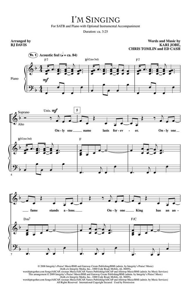 I'm Singing
