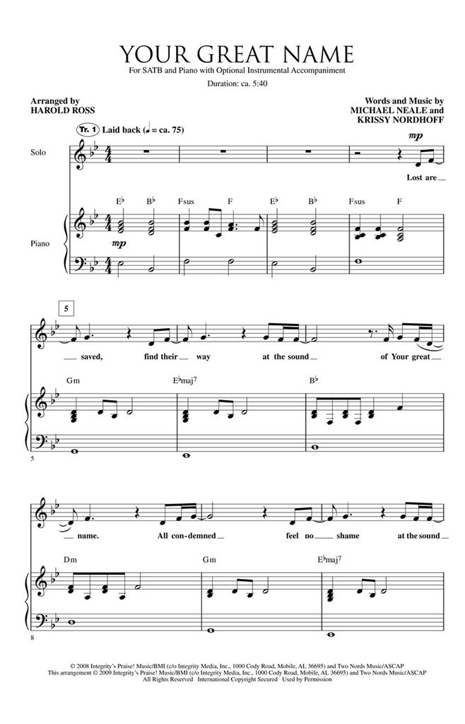 Your Great Name