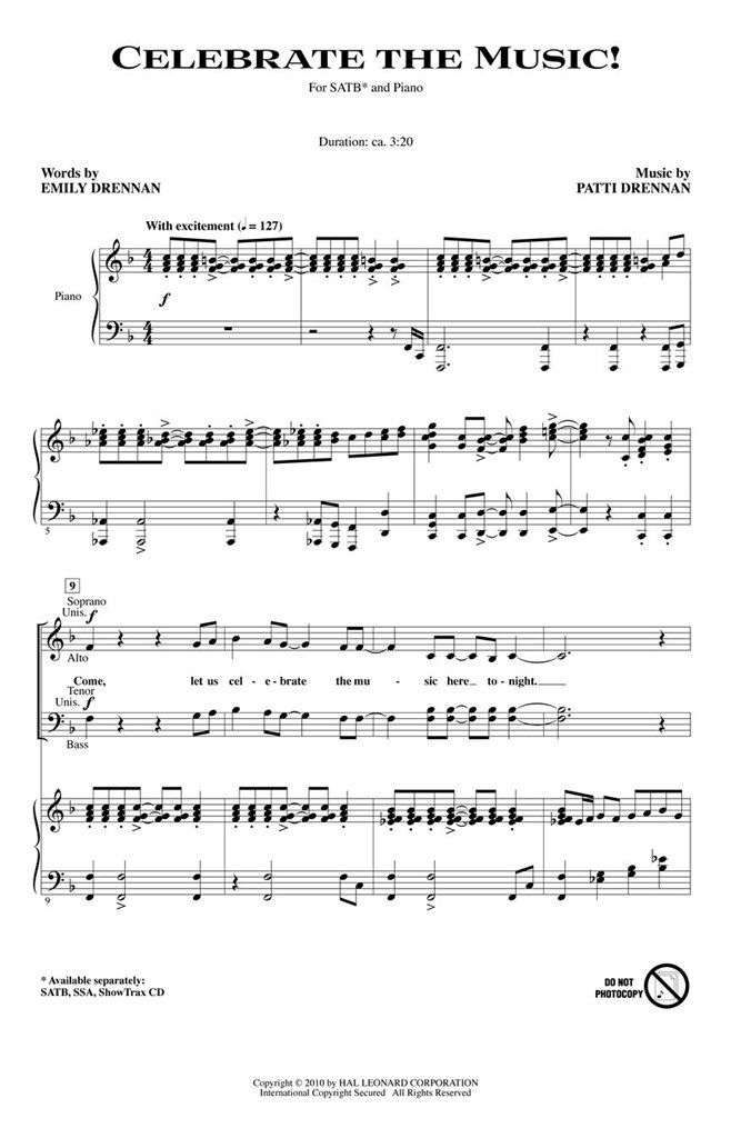 Celebrate the Music!