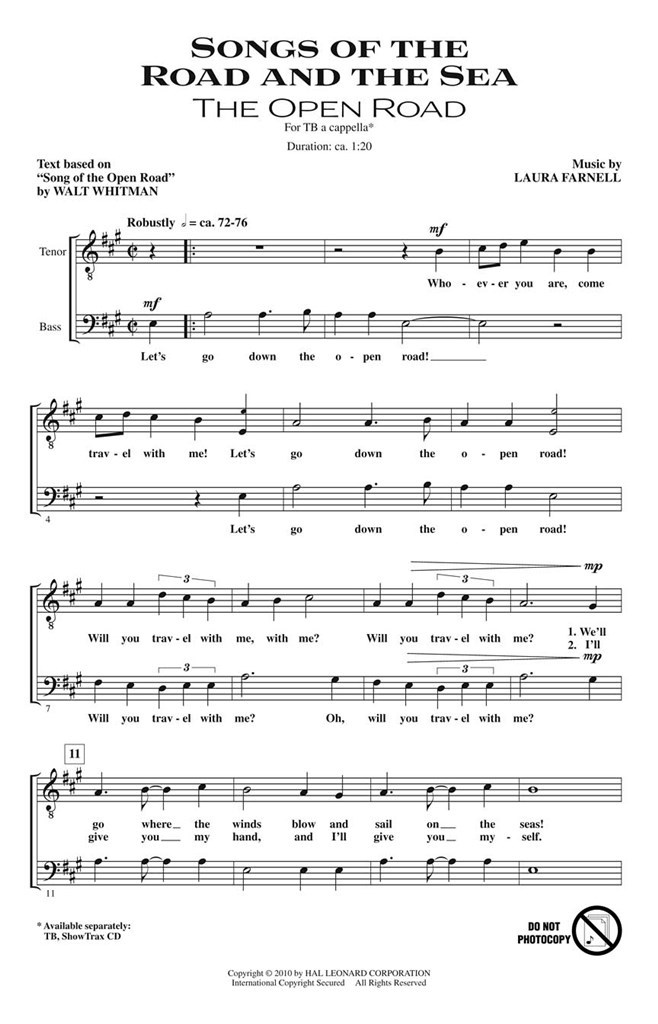 Songs of the Road and the Sea