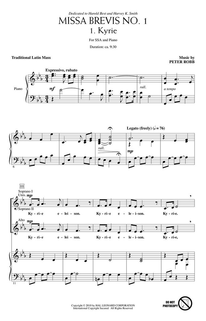 Missa Brevis No. 1