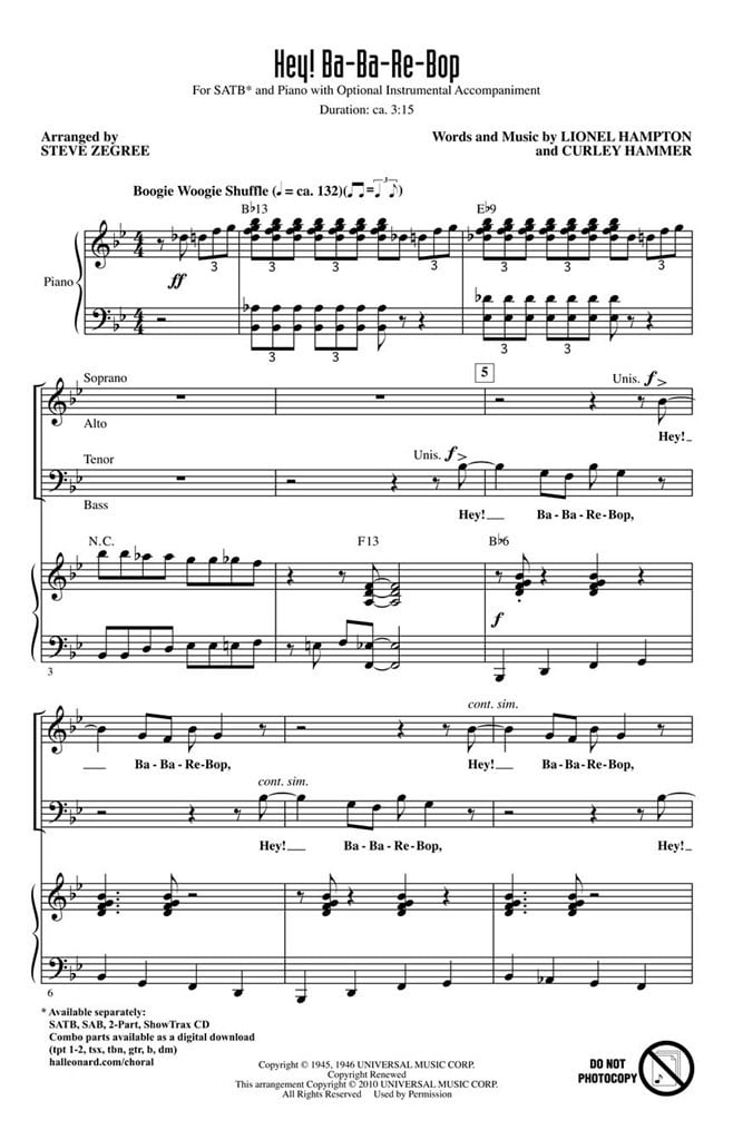 Hey! Ba-ba-re-bop