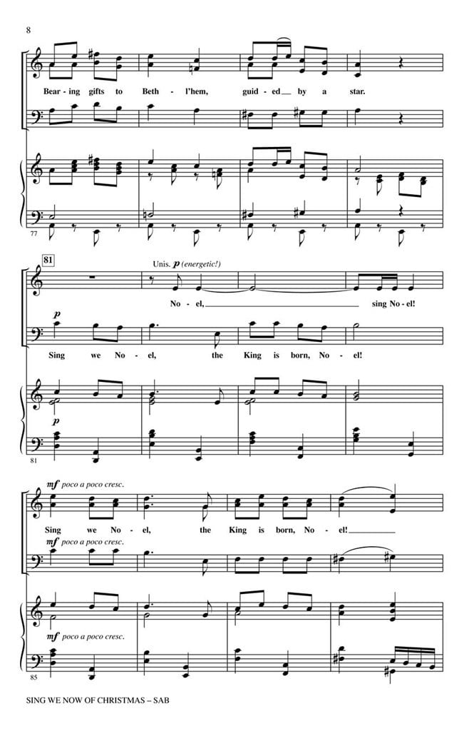 Sing We Now Of Christmas