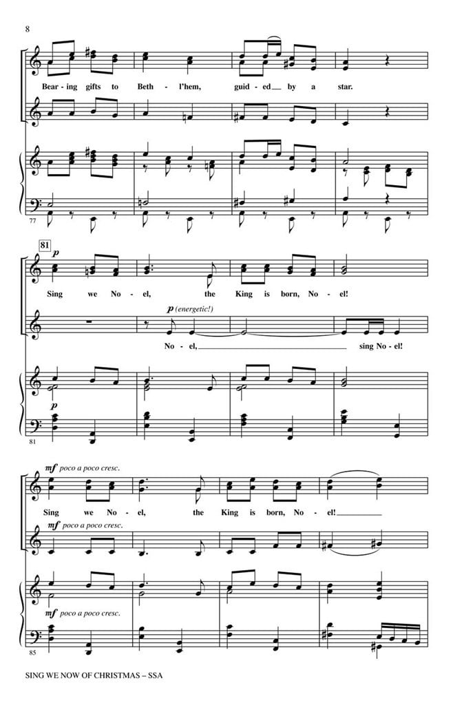 Sing We Now Of Christmas