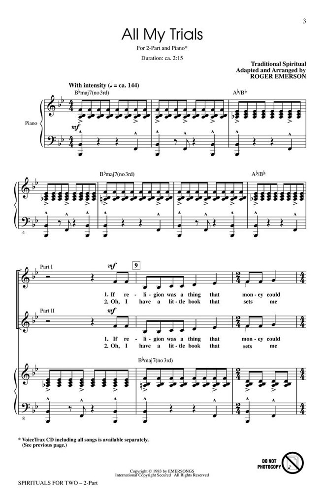 Spirituals for Two