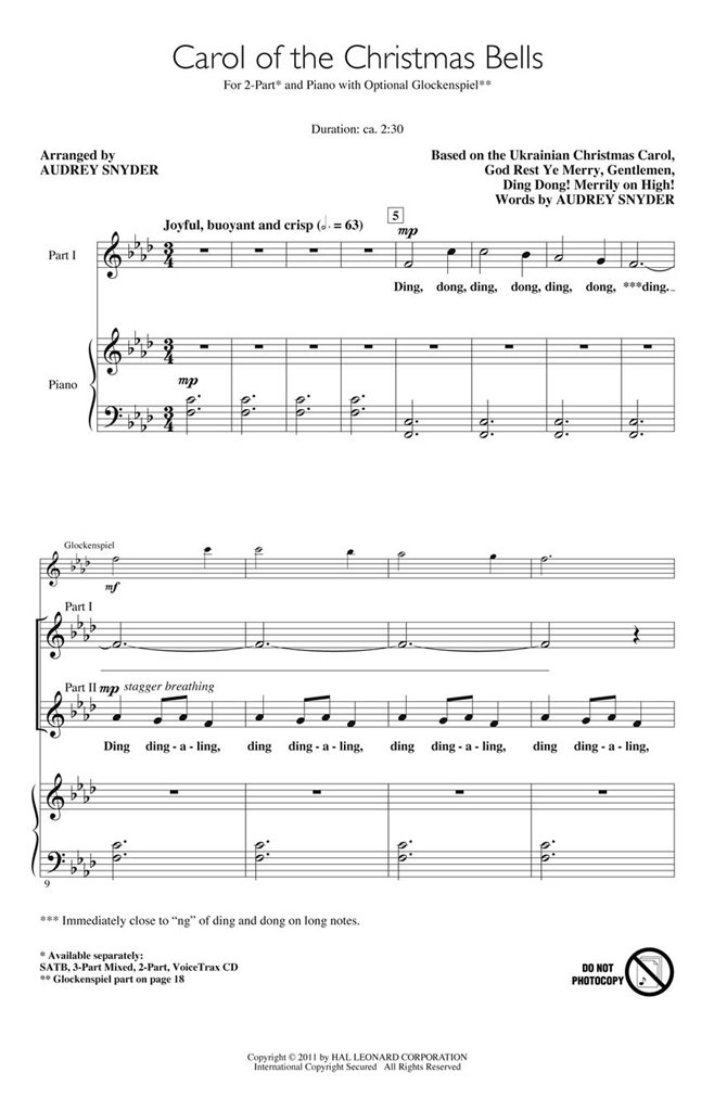 Carol of the Christmas Bells