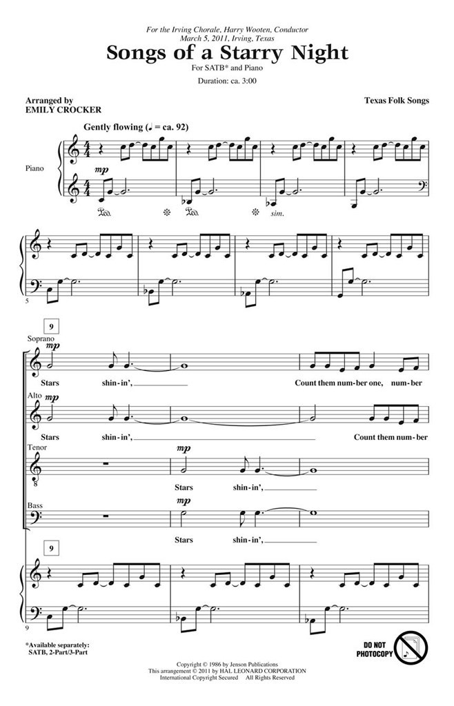 Songs of a Starry Night
