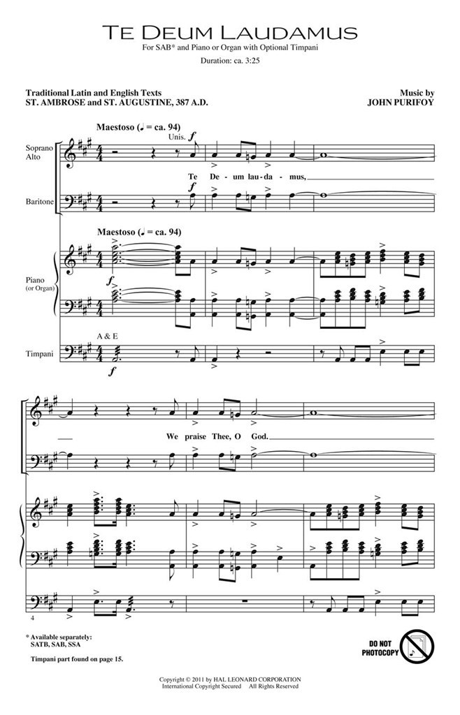 Te Deum Laudamus
