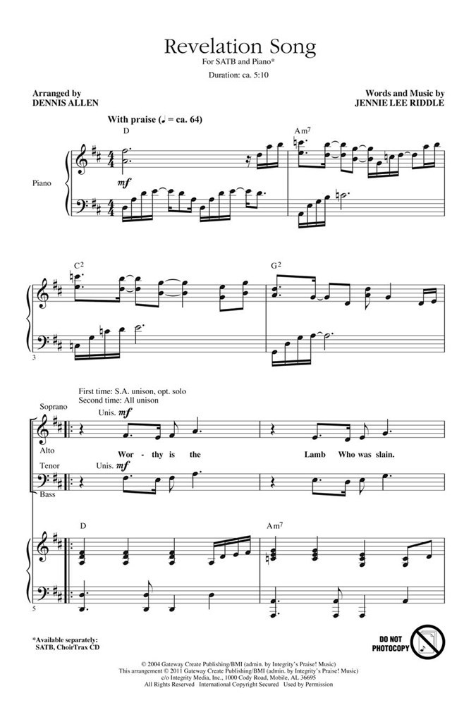 Revelation Song