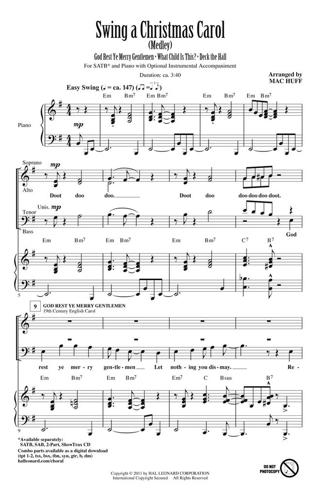 Swing a Christmas Carol