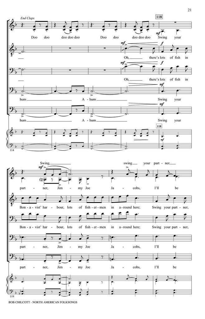 Bob Chilcott - North American Folksongs