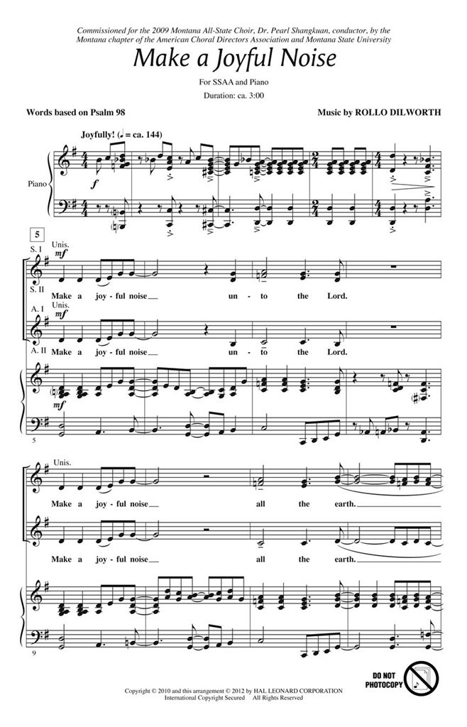 Make a Joyful Noise