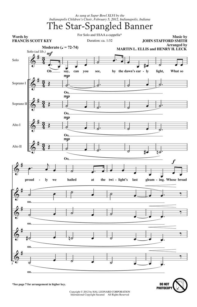 The Star Spangled Banner