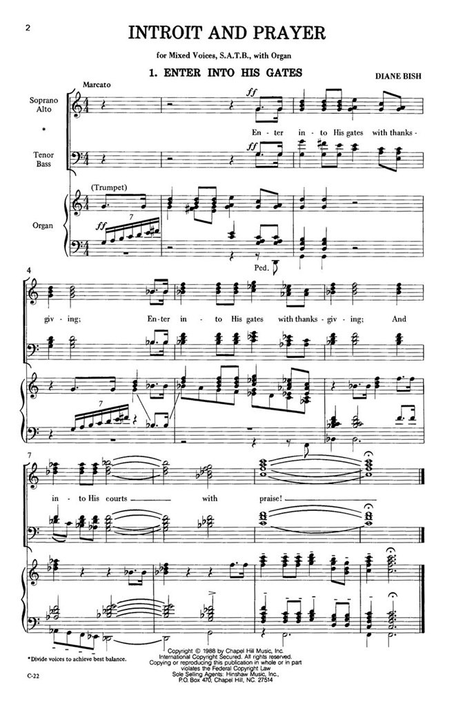 Introit And Prayer